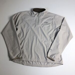 The North Face Quarter‎ Zip Apex Tan Beige Women's Size L Large C14